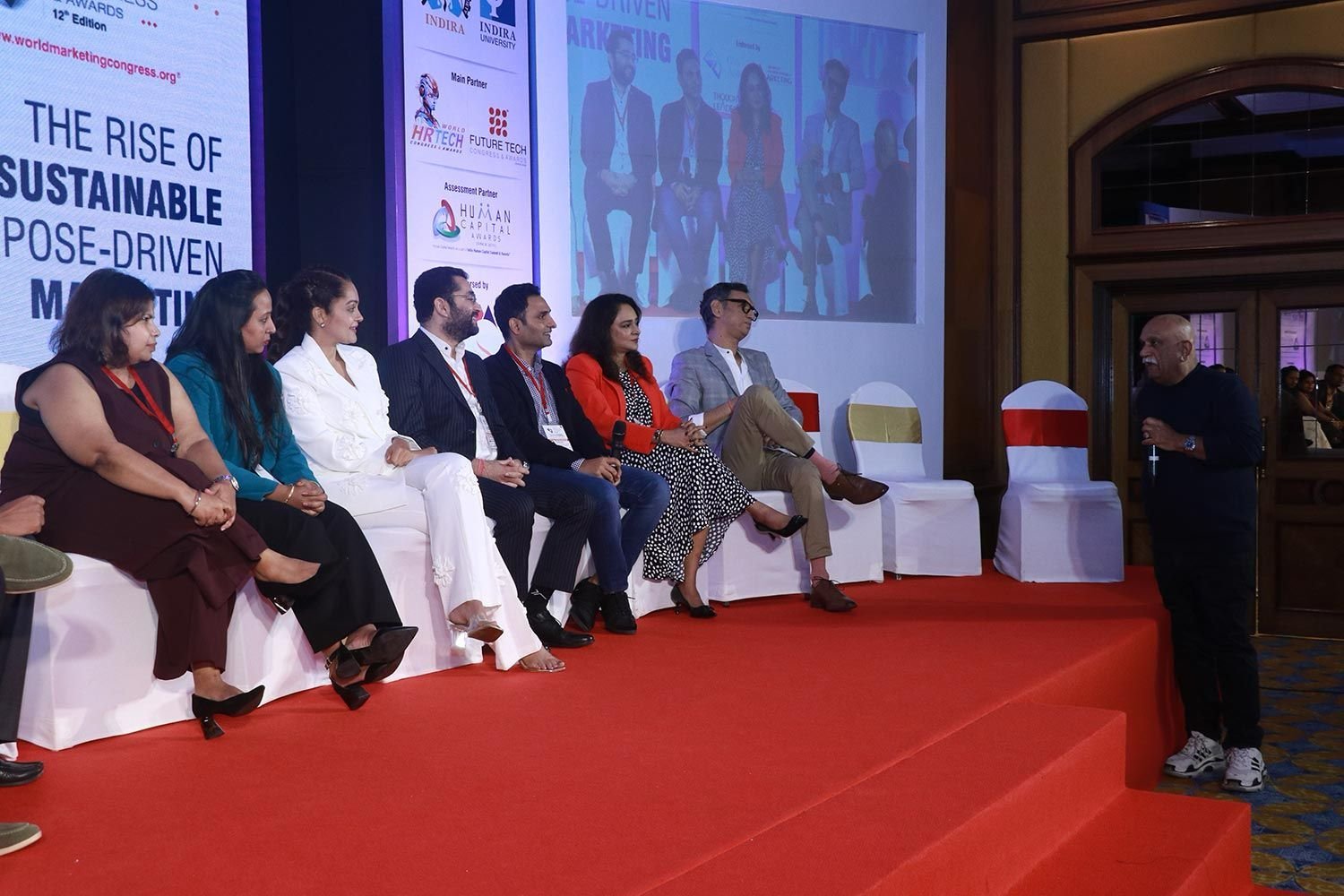 Gayathiri Seated with Awards - 2025